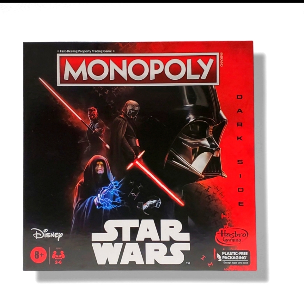 Monopoly Disney Star Wars Dark Side Edition Board Game for Families  / K…